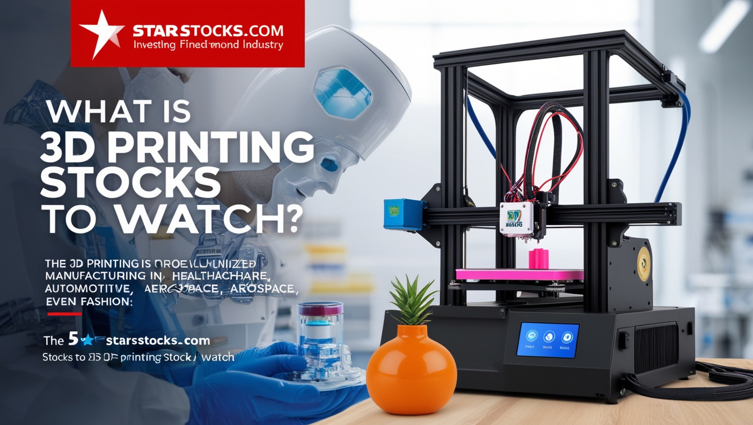 5starsstocks.com 3d printing stocks is a revolutionary technology that allows the creation of three-dimensional objects from a digital file.