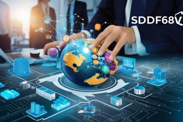 SDDF68V is an example of a structured identifier, designed to uniquely represent items, records, or processes in a system.