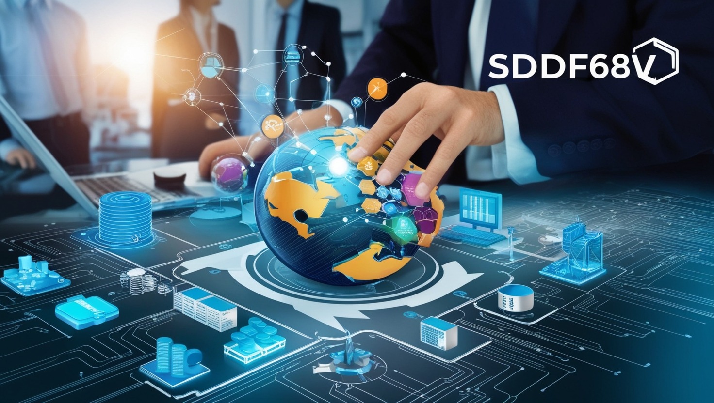 SDDF68V is an example of a structured identifier, designed to uniquely represent items, records, or processes in a system.