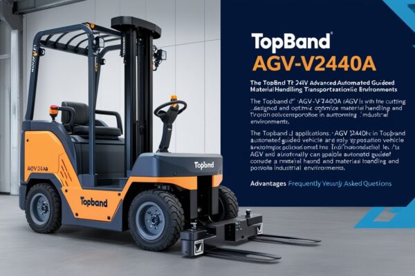 Topband AGV-V2440A stands out as a reliable, efficient, and intelligent solution for automating material handling in diverse industrial settings.