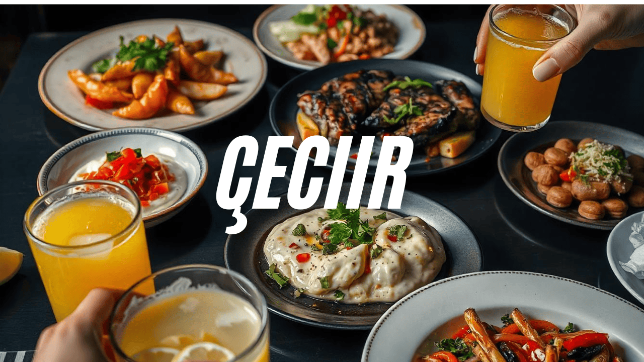 çeciir​ is a beloved Turkish stew known for its hearty combination of chickpeas, onions, garlic, and tomato paste.