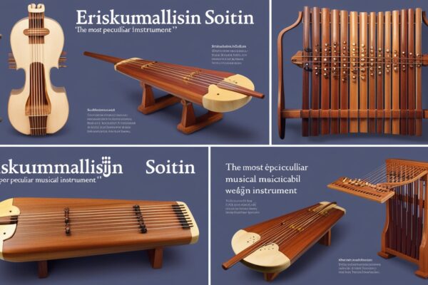 eriskummallisin soitin is a one-of-a-kind musical instrument known for its bizarre design and mesmerizing sound.